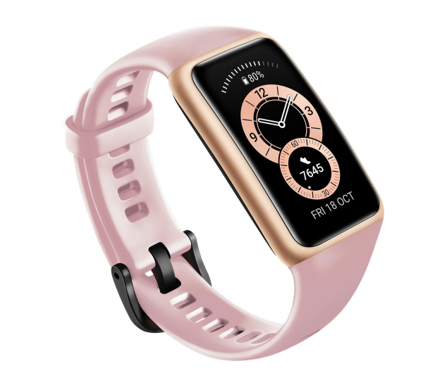 Huawei Band 6 różowy - 644547 - zdjęcie